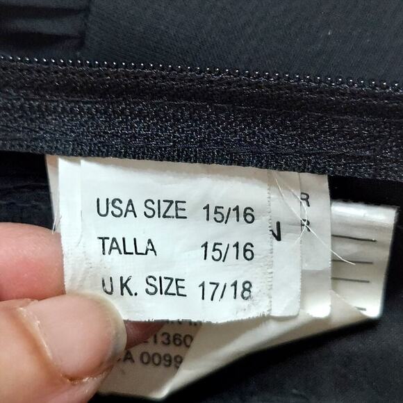 Morilee Junior's Black Chiffon Pleated Bodice Strapless Formal Fit & Flare Gown - Picture 8 of 10